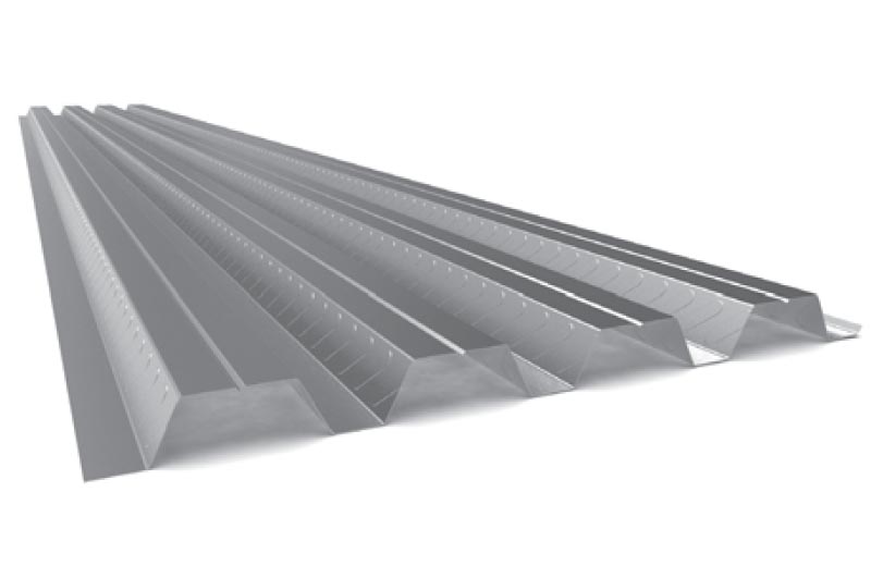 CHAPA METÁLICA PERFILADA ING 60.SD para forjado colaborante. Chapa Metálica Perfilada en Castellón para cerramientos de cubiertas y fachadas industriales. Chapa en stock, outlet.